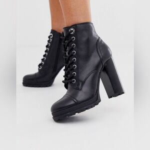 ALDO Marille chunky sole heel hiker boot